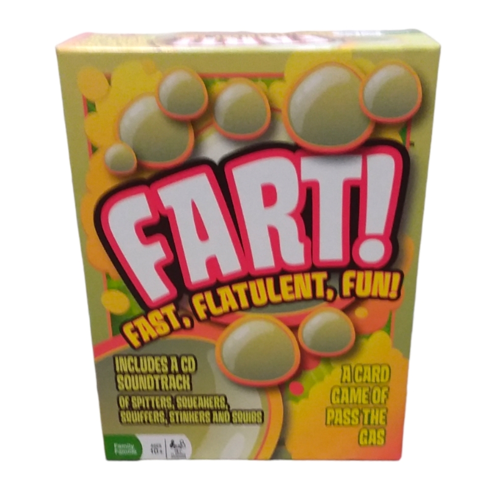 FART! FAST FLATULENT FUN Boardgame